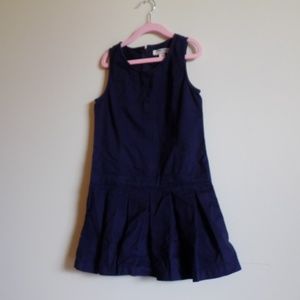 Girls Blue Uniform Dress. Size 7